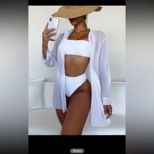 Shein bathing suit coverup